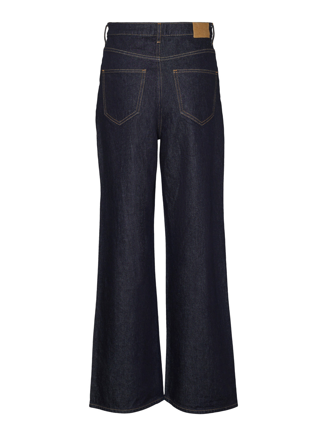 VMTESSA HR WIDE Jeans - Dark Blue Denim
